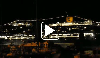 Costa Concordia “Showing Off” [VIDEO]