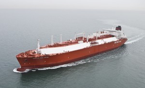 LNG carrier Ribera del Duero Knutsen ice-classed