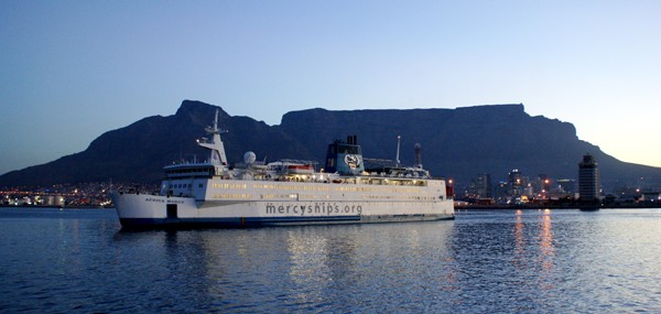 mercy ships cape town south africa