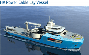 GustoMSC Constructor HV Power cable lay vessel