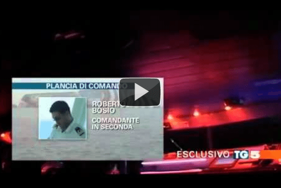 Costa Concordia Disaster: Footage from the bridge [VIDEO]