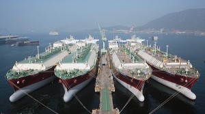 qatar gas lng ships HHI Hyundai heavy industries