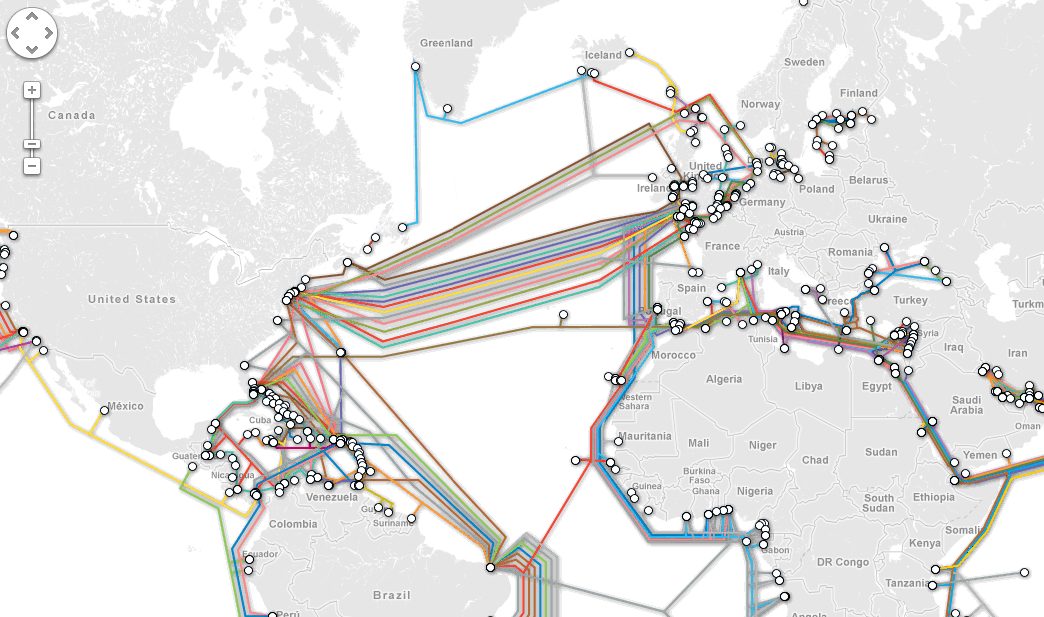 2012 Submarine Cable Map