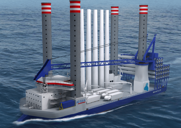 Cosco Shipyard to Construct Specialized Wind Turbine Installation Jack-Up for Denmark’s A2SEA