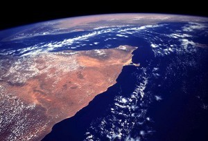horn of africa satellite image