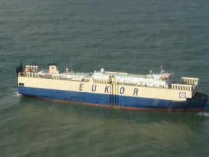 Detained Car Carrier Cleared to Depart Portland
