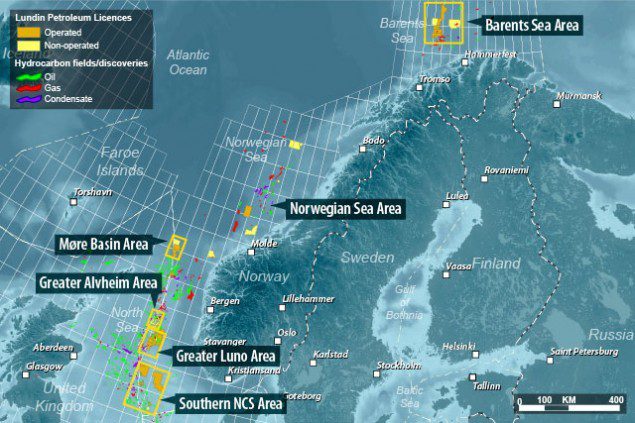 Lundin norway exploration and production NCS norwegian