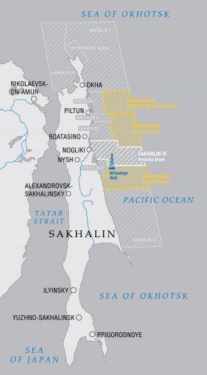 sakhalin map