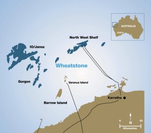 chevron wheatstone gorgon projects