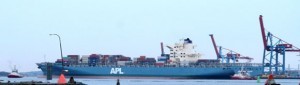 APL Finland apm terminals gothenburg containership