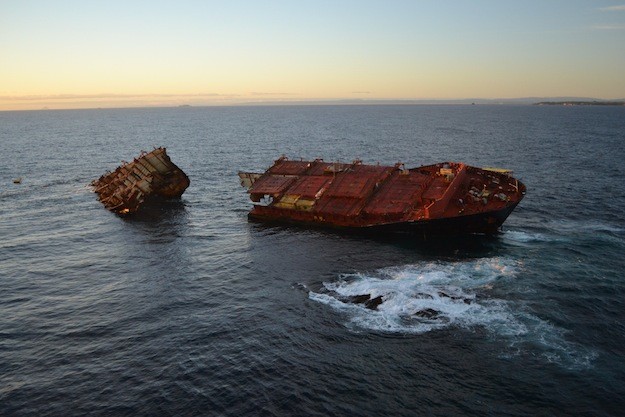 New Zealand Charges Daina Shipping in the Shipwreck of MV Rena