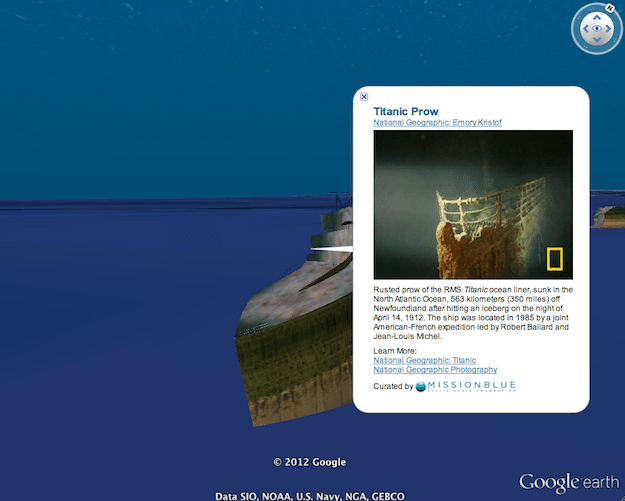 Tour the RMS Titanic in Google Earth 3-D!