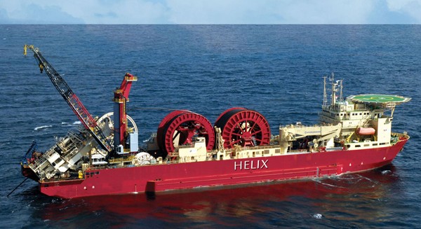 Helix Express pipelay vessel