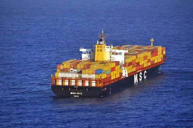 MSC Box Ship Cleared Following Explosion Near Puerto Rico