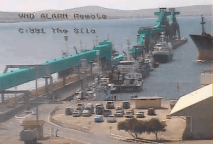 Watch: Bulk Carrier Destroys Moored Fishing Boat