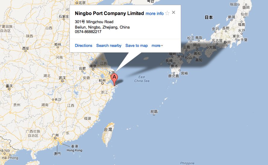 China's Ningbo Port Co