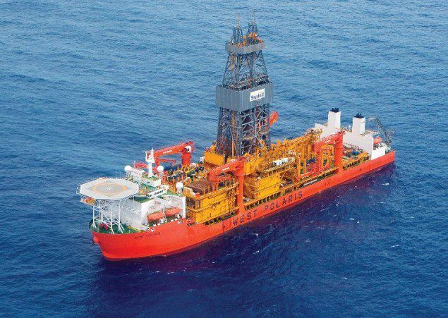 West Polaris, ultra-deepwater drillship. Photo: Seadrill