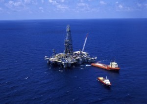 Nexen's Aspen platform in the Golf of Mexico. Photo courtesy of Nexen Inc.