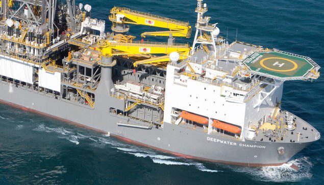 DWC-seatrial Deepwater Champion Transocean seatrial drillship