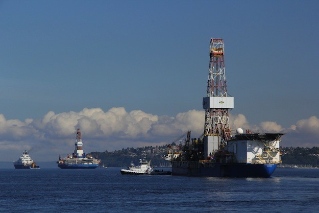 Sea Ice Stalls Shell’s Arctic Drilling Program