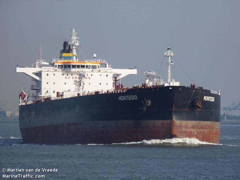 tanker montego oil saudi aramco