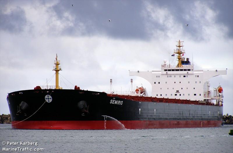 mv semirio capesize bulk carrier