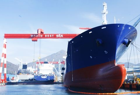 stx dalian supramax panamax bulk carrier shipbuilding
