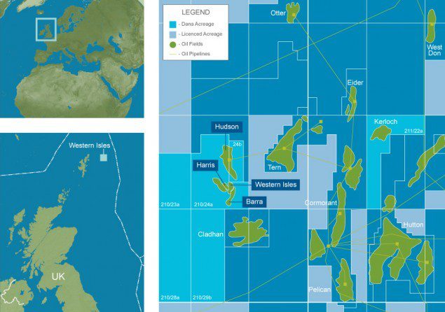 western isles dana petroleum