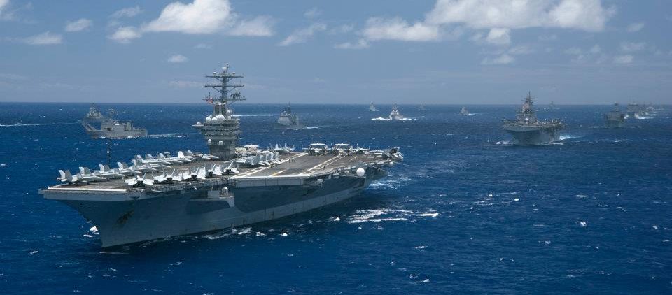 rimpac aircraft carrier formation us navy naval