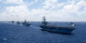 rimpac navy navies formation naval aircraft carrier