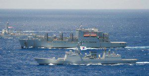 Republic of Korea ROKS Choi Young (DDH 981) USNS Matthew Perry (T-AKE 9) rimpac