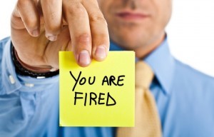 you are fired job