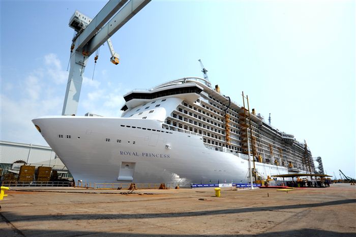 Fincantieri Launches Largest Ship To Date