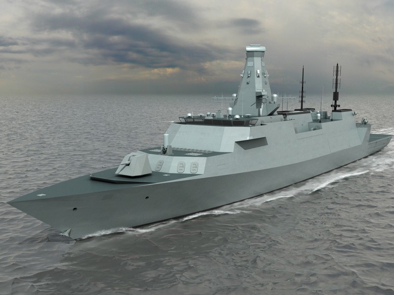 Royal Navy Offers A Glimpse of Its Future, Unveils Type 26 Warship