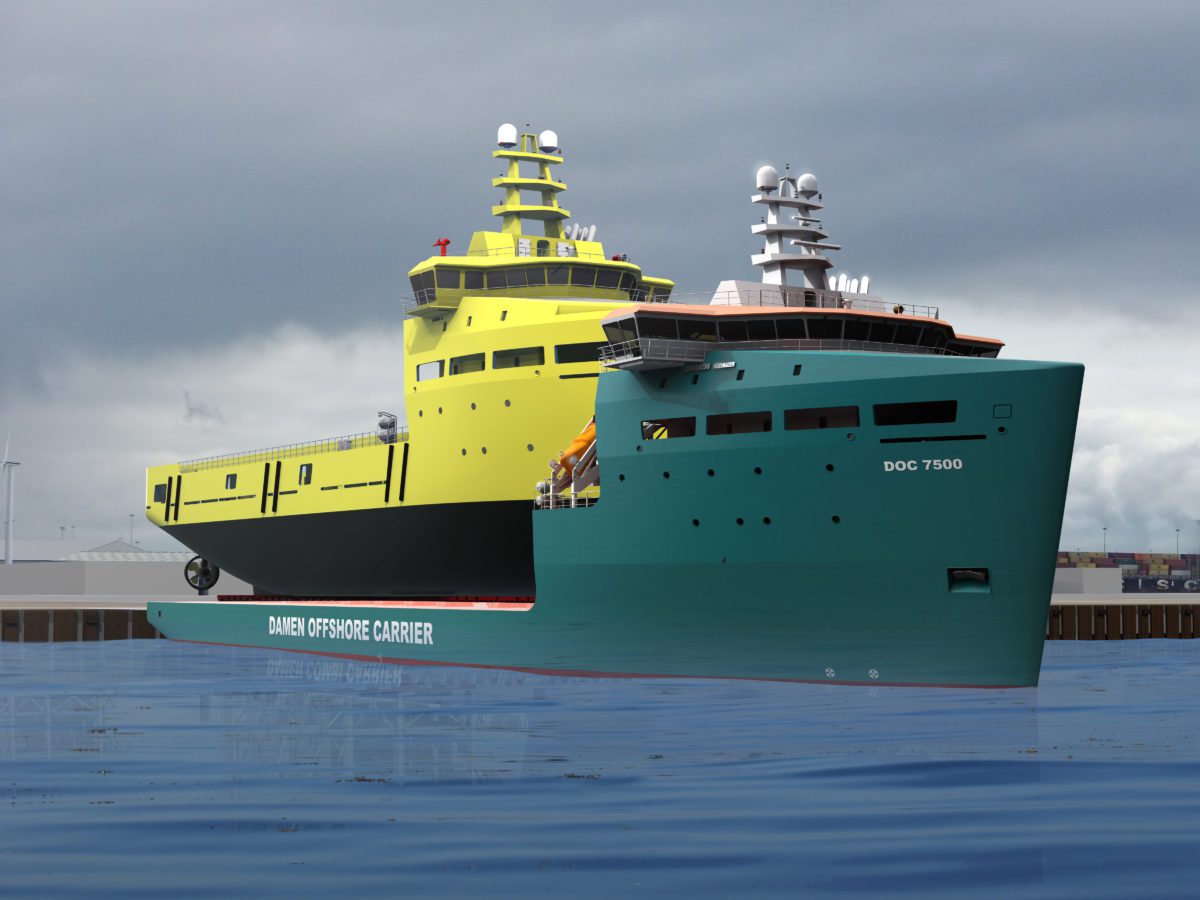 Interesting Ship – The Damen “Do-It-All” Offshore Carrier 7500