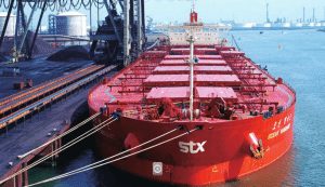 stx pan ocean vanguard bulk carrier