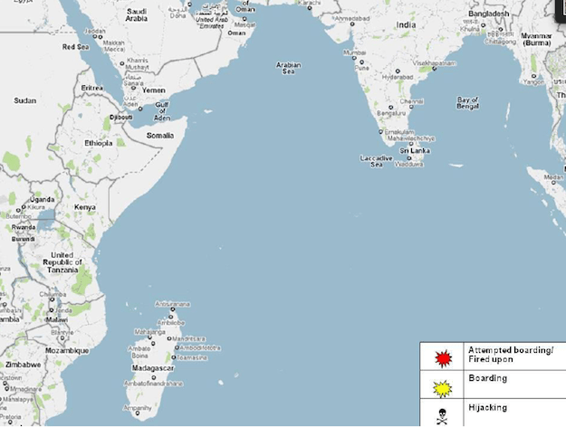 Weekly Piracy Report: Incident Free July Off Somalia