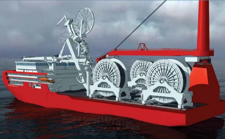 triyards emas offshore construction vessel