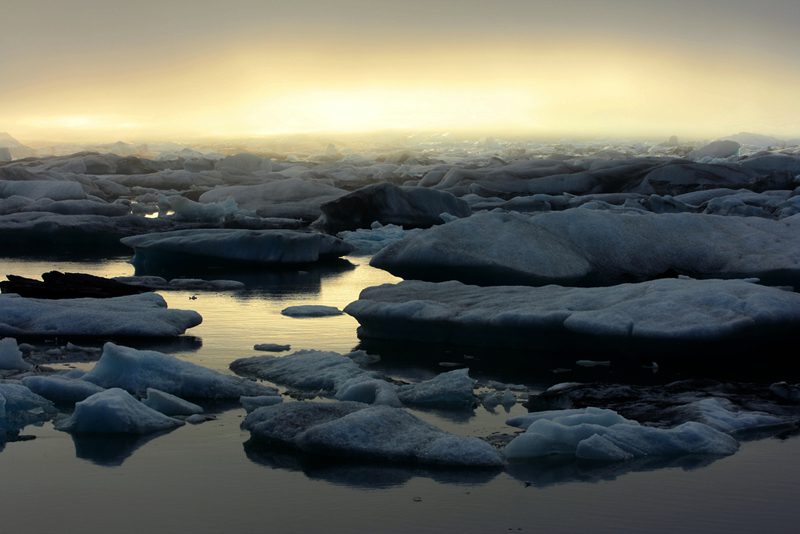 arctic ice iceland Jokulsarlon glacier lake