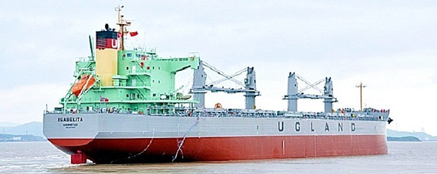 isabelita ugland shipping supramax bulk carrier