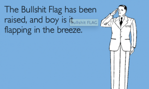bullshit flag