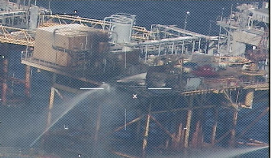 Coast Guard: Search Suspended for Two Missing Crewmembers Following Platform Explosion, Photo Reveals Damage [UPDATE]