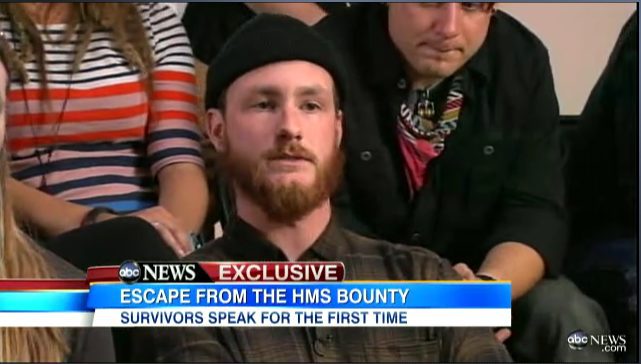 HMS Bounty Crewmembers Speak in an Exclusive Interview with ABC [VIDEO]