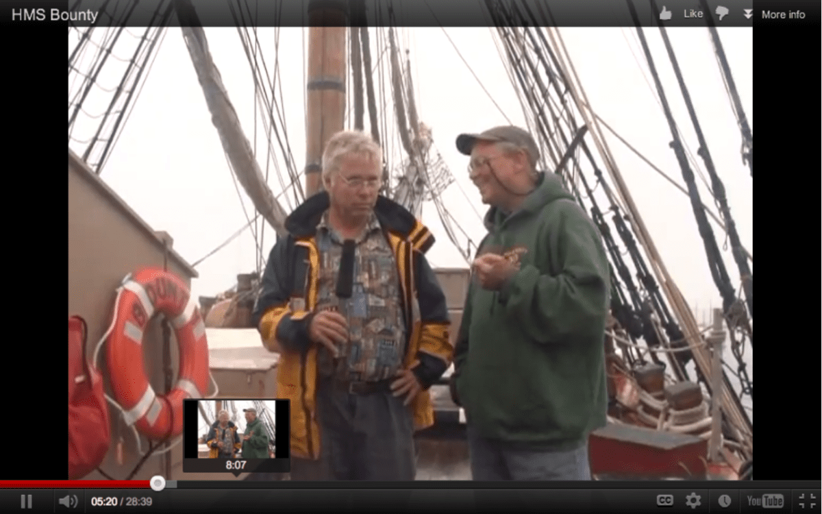 Interview with Captain Walbridge of the Bounty