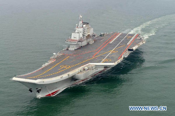 China Lands Jet on New Aircraft Carrier [VIDEO]