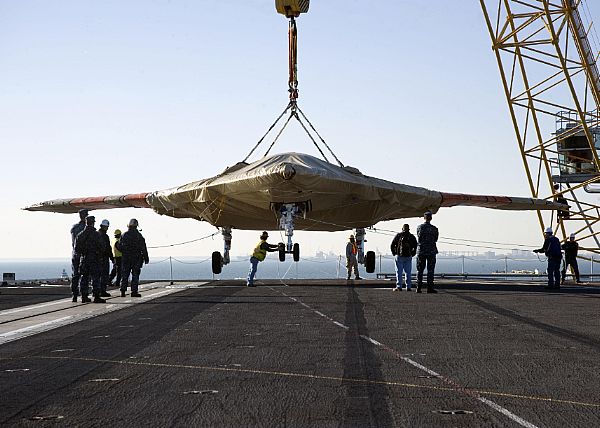 U.S. Navy Testing Carrier-Based Unmanned Aircraft