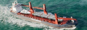 baltic winter break bulk ship rickmers linie