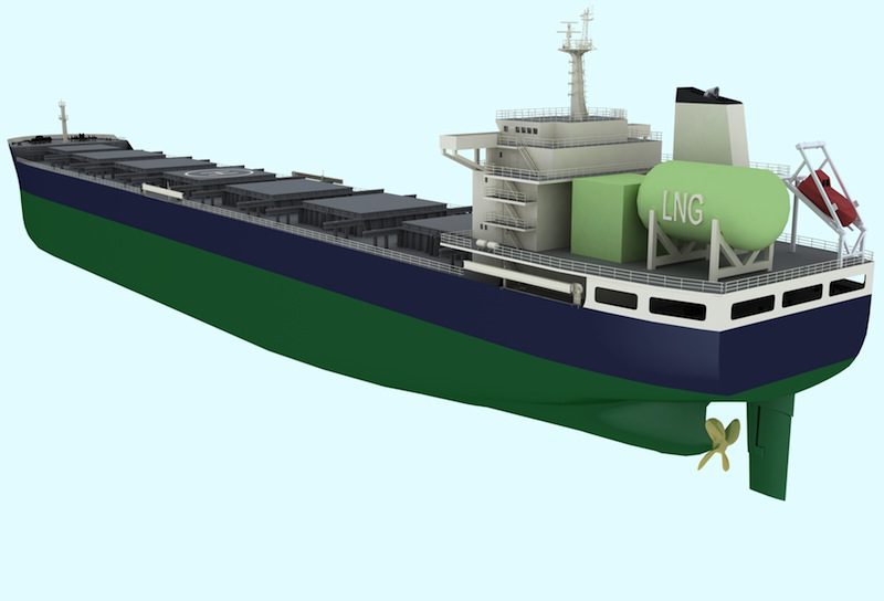 New LNG-Fueled Bulk Carrier Design Receives Lloyd’s Register Approval in Principle