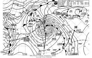 northern pacific surface analysis
