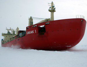 Umiak I fednav icebreaker